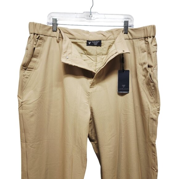 Maelreg Mens Performance Proflex Chino Pants  42x34 Beige - Picture 7 of 10